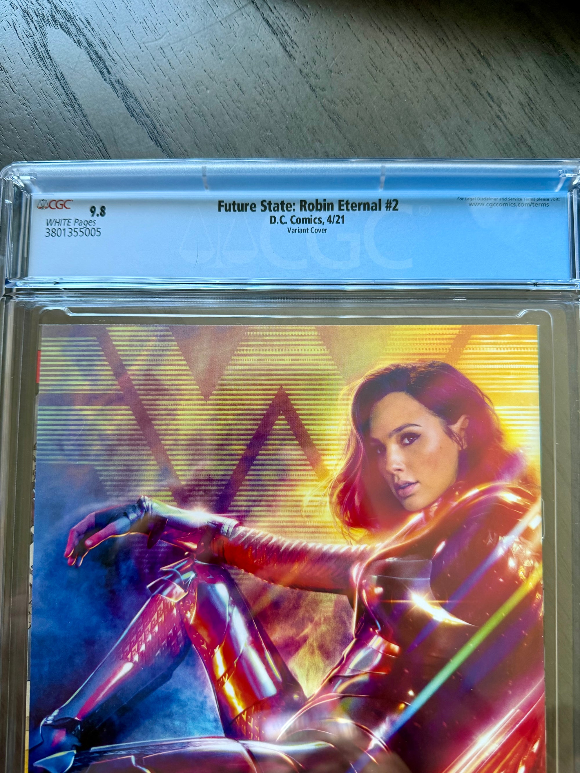 Future State: Robin Eternal #2 Johnson Variant Cover CGC 9.8 NM/M 1st Print