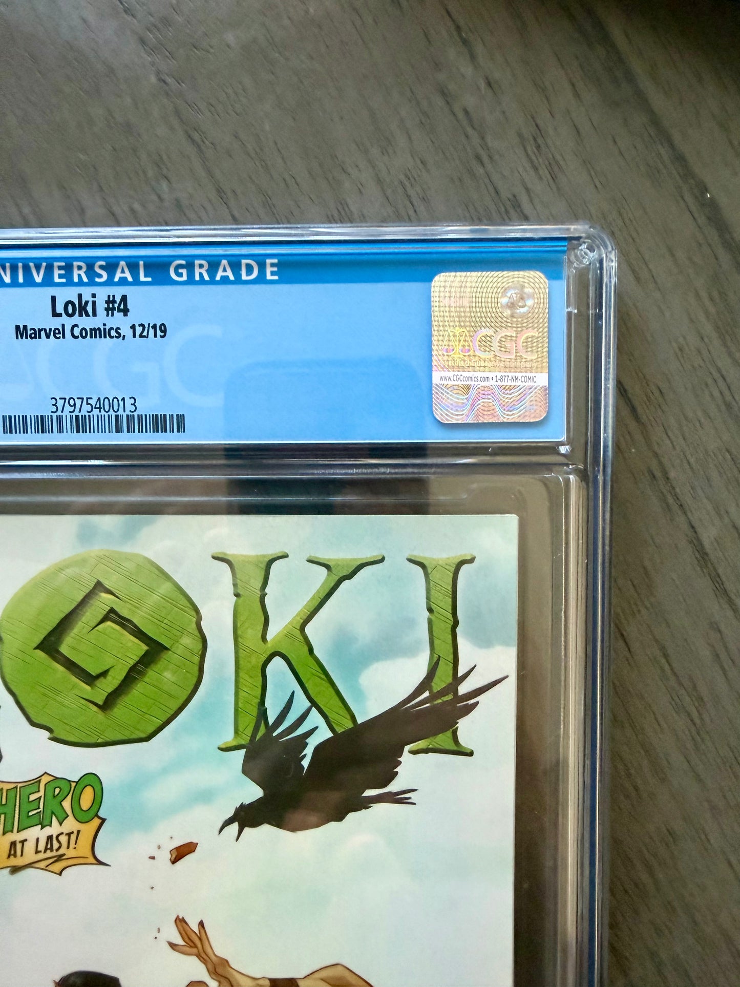 LOKI #4 CGC 9.8 WP Cover A Ozgur Yildirim Marvel 2019 Kibblesmith Thor