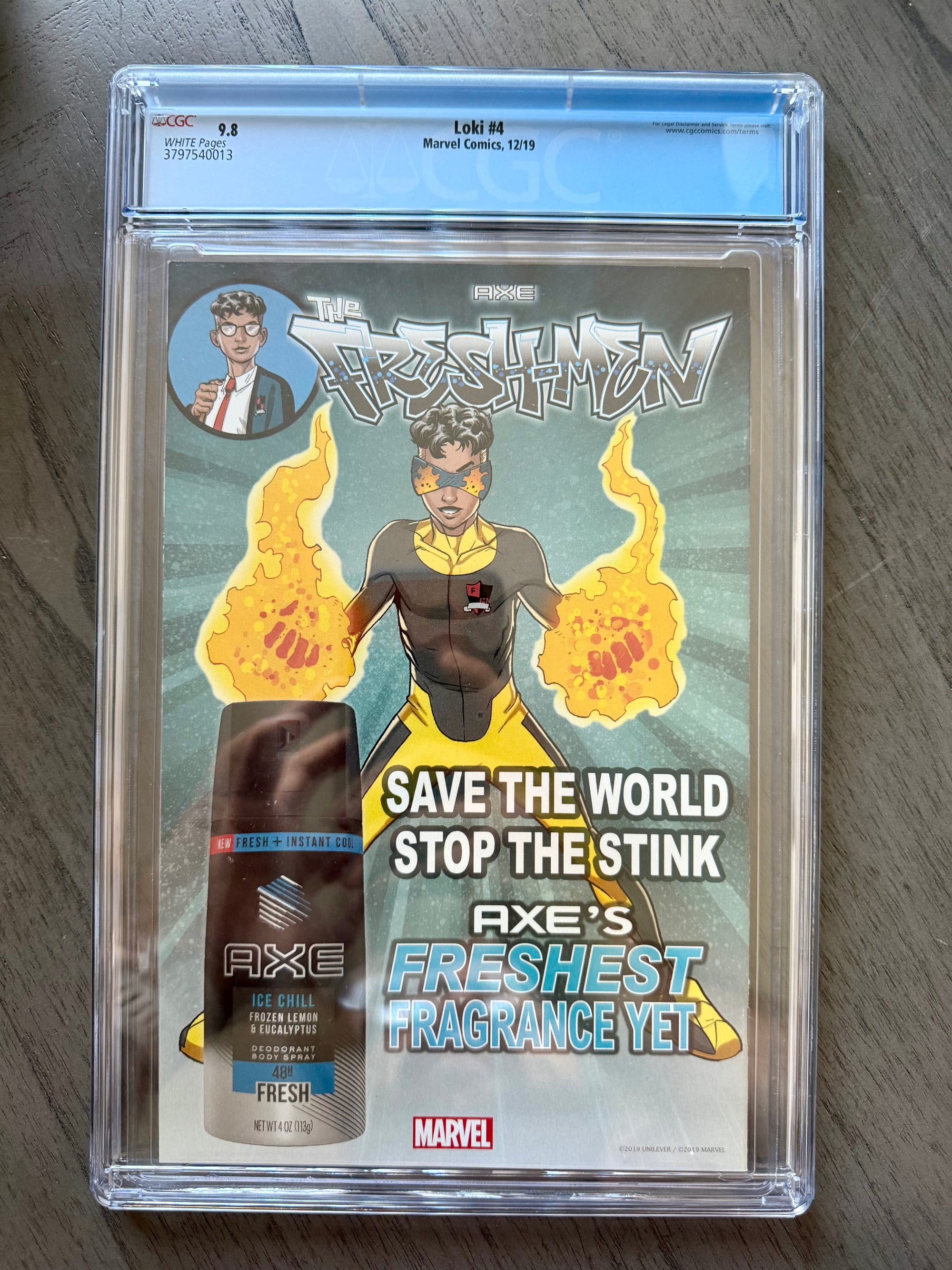 LOKI #4 CGC 9.8 WP Cover A Ozgur Yildirim Marvel 2019 Kibblesmith Thor