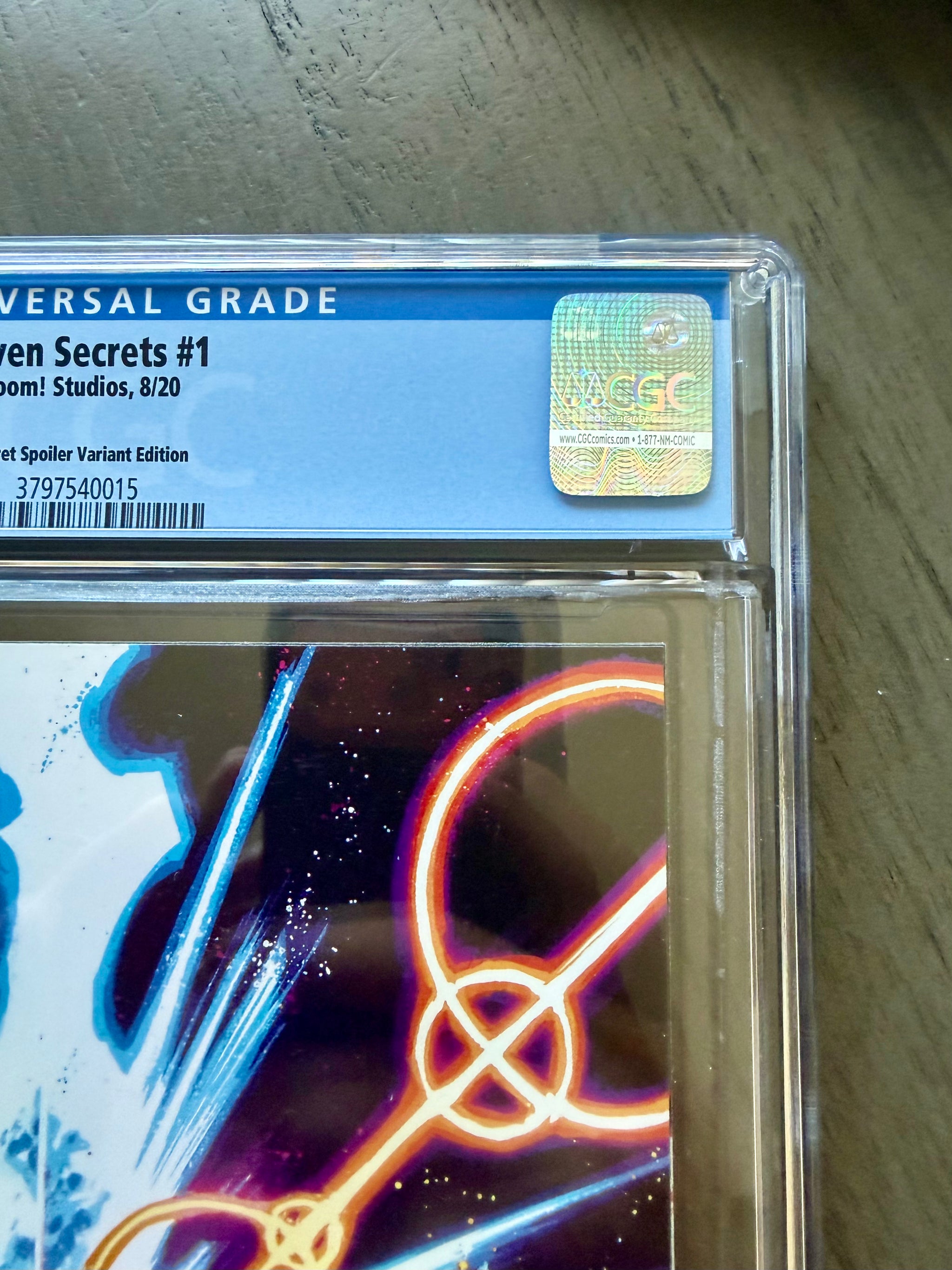SEVEN SECRETS #1 CGC 9.8 WP BOOM! Scalera Secret Spoiler Virgin Variant 2020