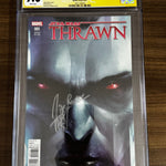 STAR WARS THRAWN #1 SIGNED BY FRANCESCO MATTINA 1:50 VAR CGC 9.6 SS YELLOW LABEL [IN STOCK]