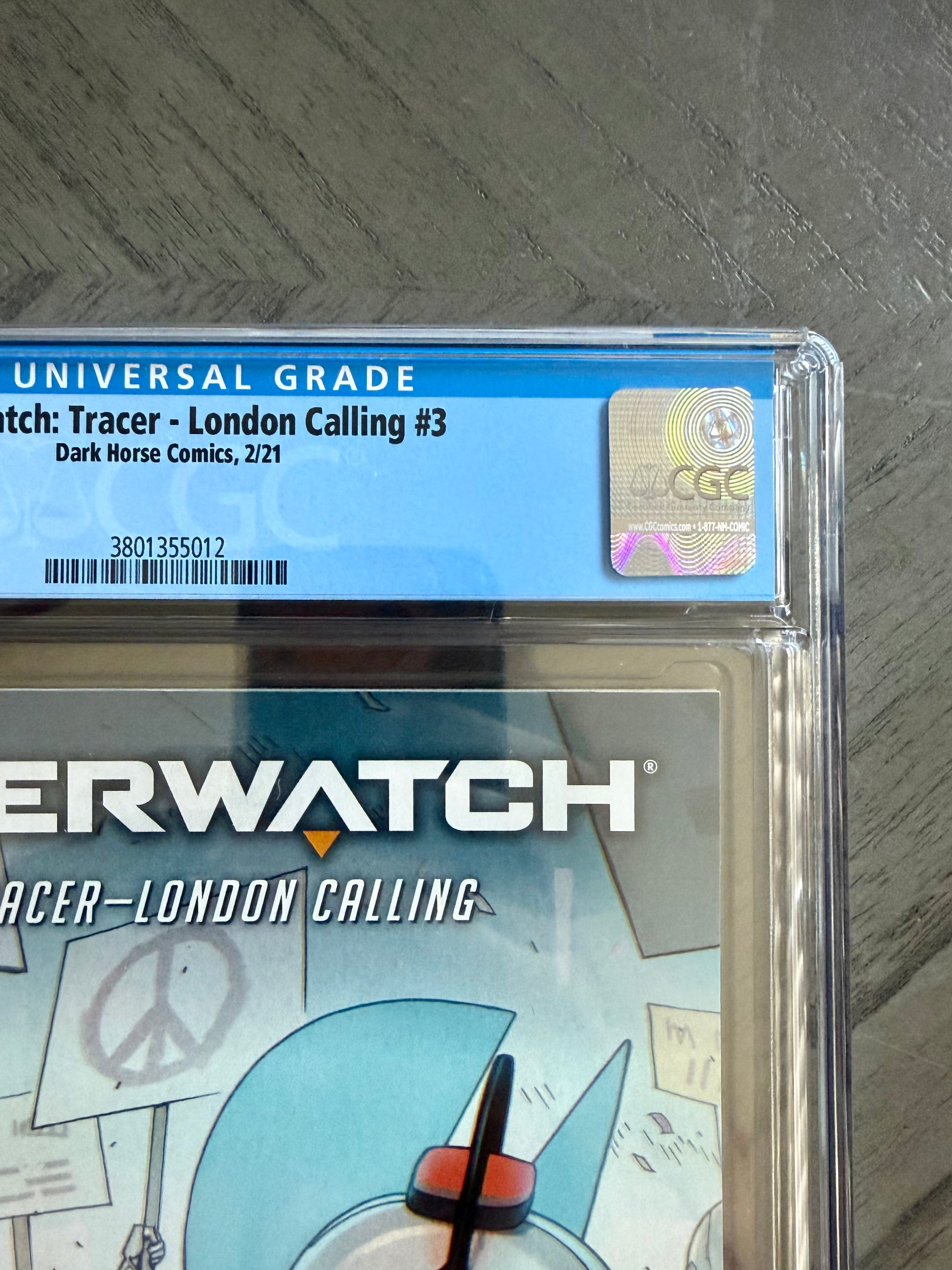 OVERWATCH TRACER LONDON CALLING #3 CGC 9.8 WP Cover A Bengal Dark Horse 2020