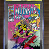 NEW MUTANTS ANNUAL #2 SIGNED BY CHRIS CLAREMONT 1ST APP OF US PSYLOCKE VAR CBCS 9.8 SS YELLOW LABEL [IN STOCK]