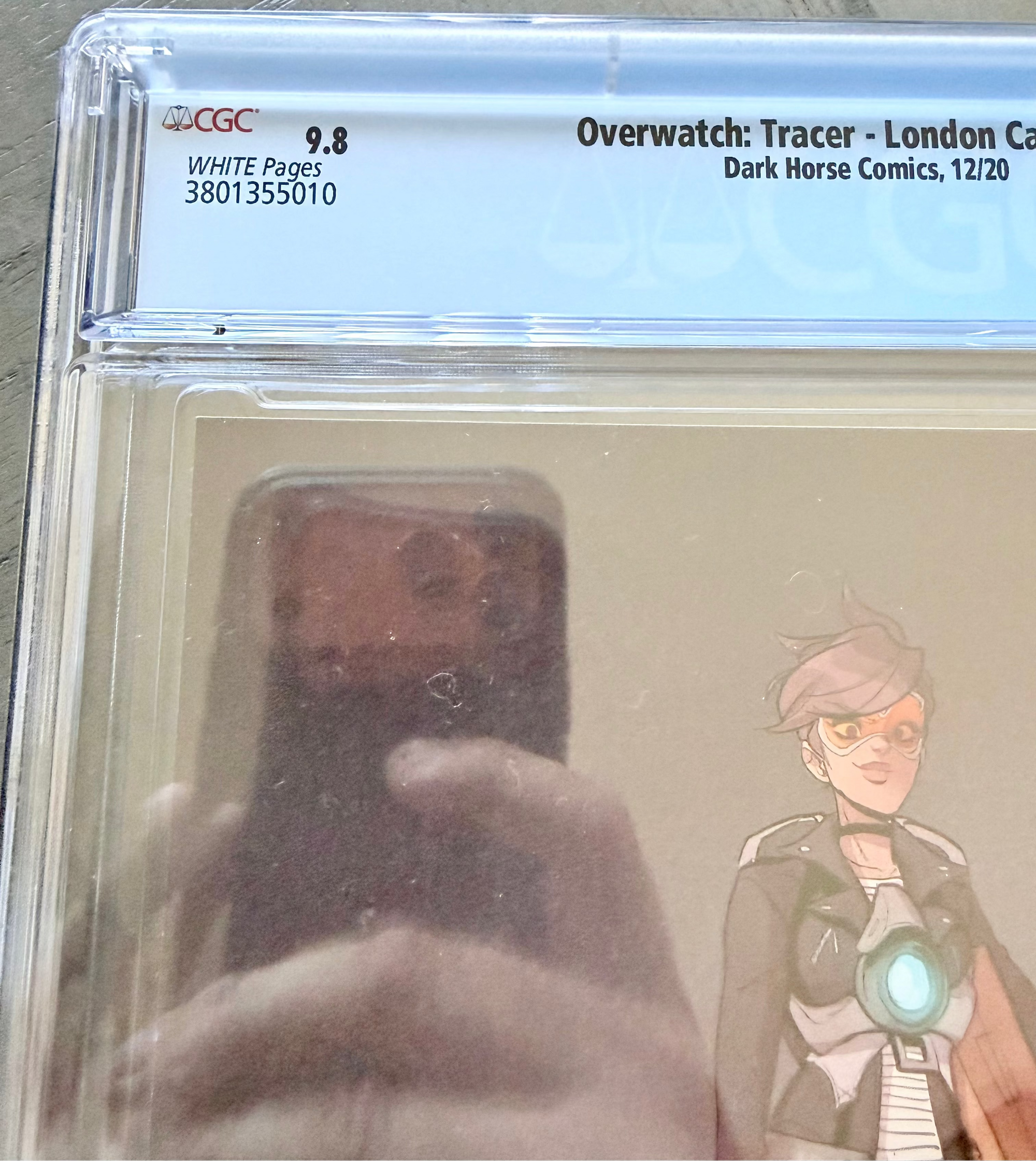 OVERWATCH TRACER LONDON CALLING #1 CGC 9.8 WP Cover A Bengal Dark Horse 2020