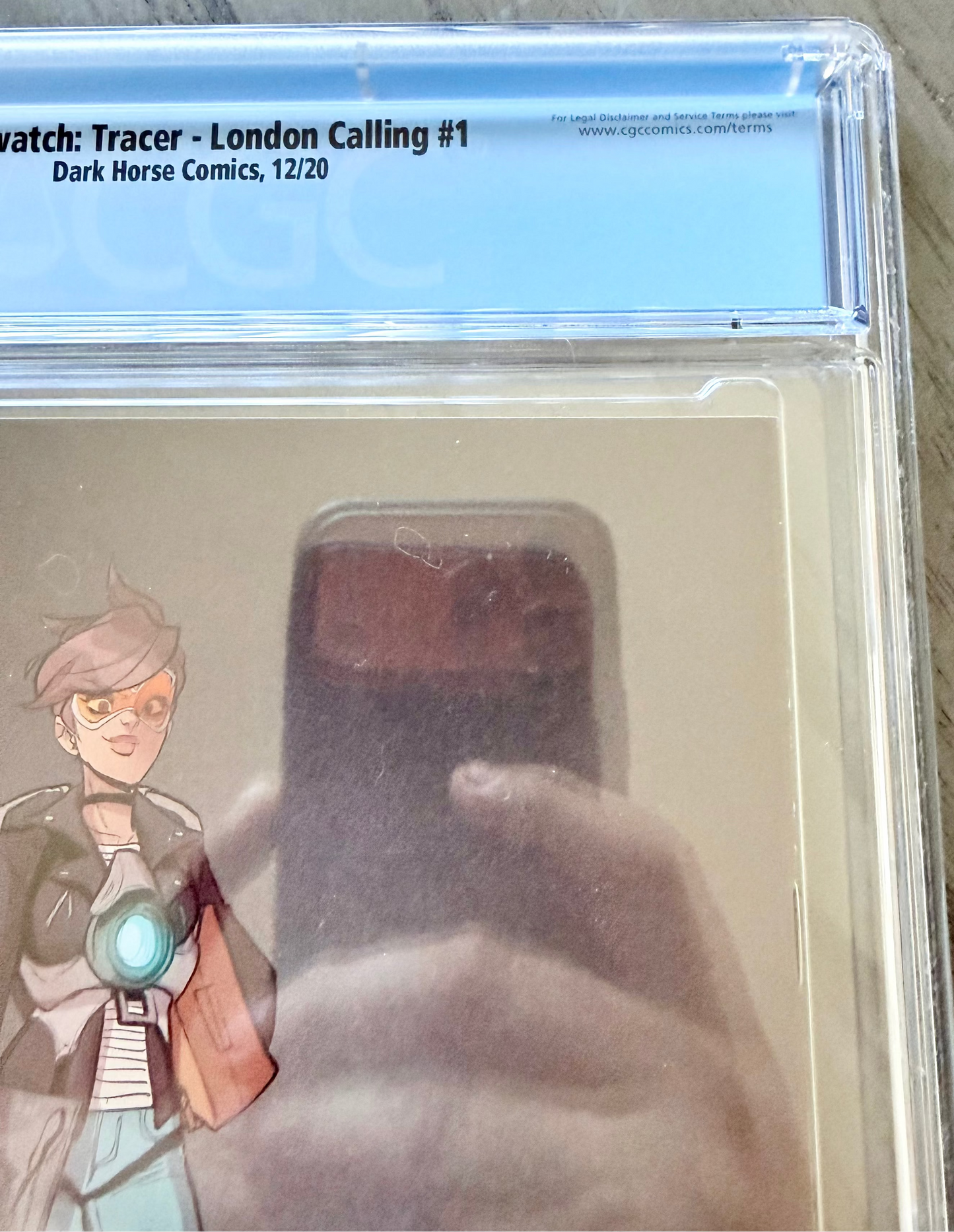 OVERWATCH TRACER LONDON CALLING #1 CGC 9.8 WP Cover A Bengal Dark Horse 2020