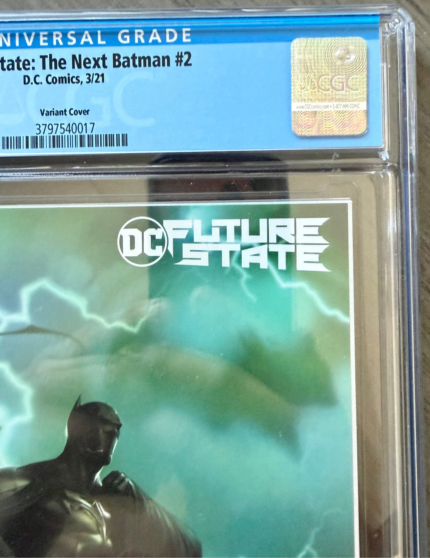 FUTURE STATE: THE NEXT BATMAN #2 CGC 9.8 Francesco Mattina Variant Cover B