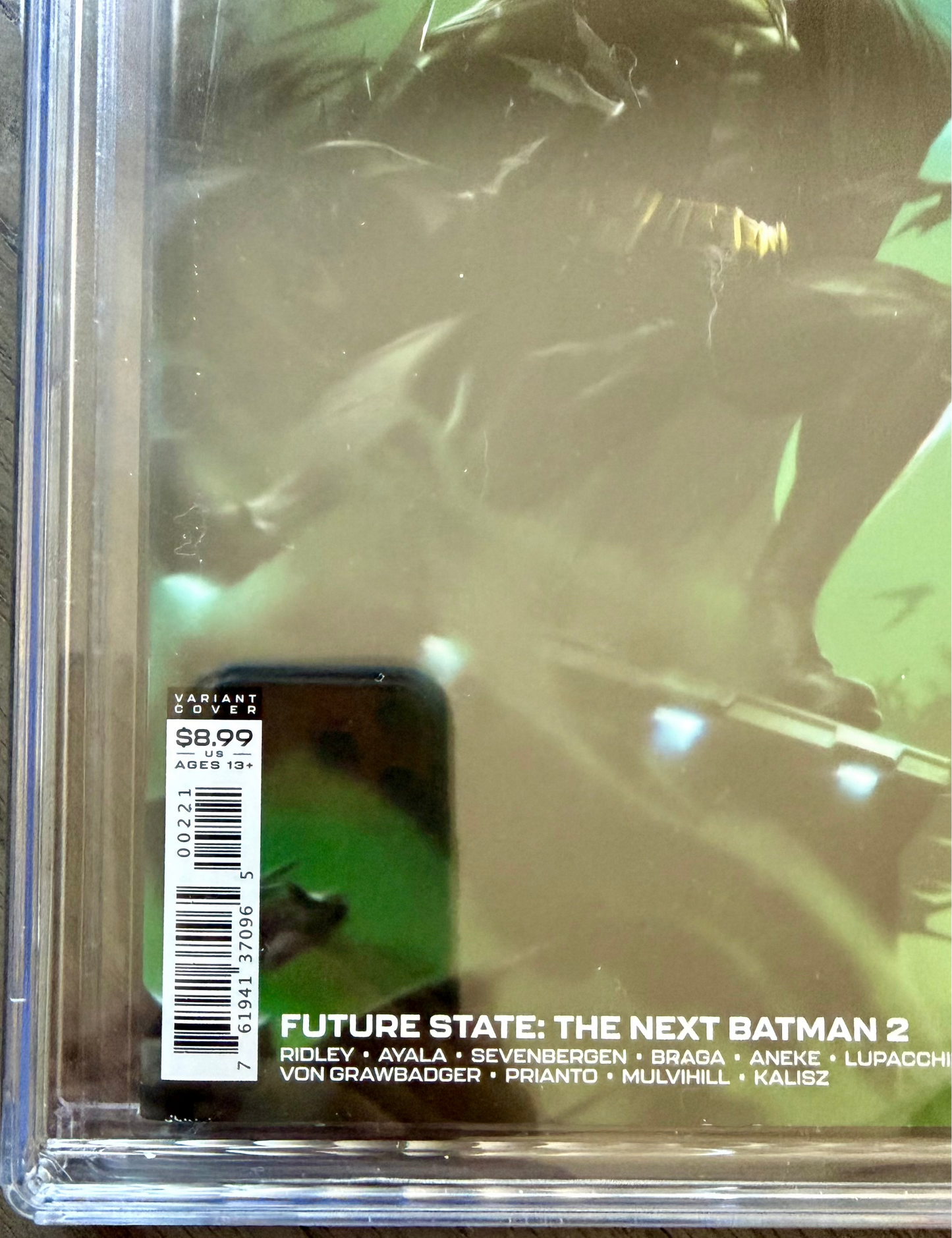FUTURE STATE: THE NEXT BATMAN #2 CGC 9.8 Francesco Mattina Variant Cover B