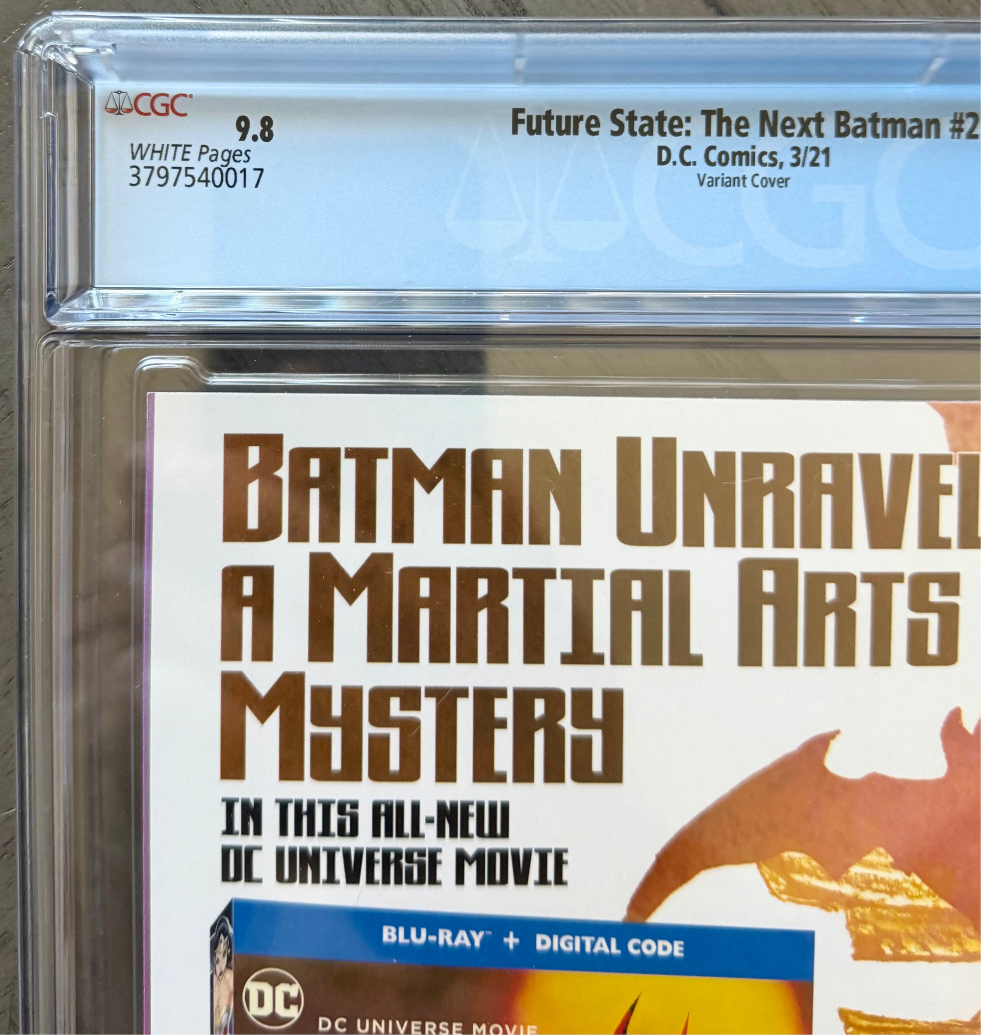 FUTURE STATE: THE NEXT BATMAN #2 CGC 9.8 Francesco Mattina Variant Cover B
