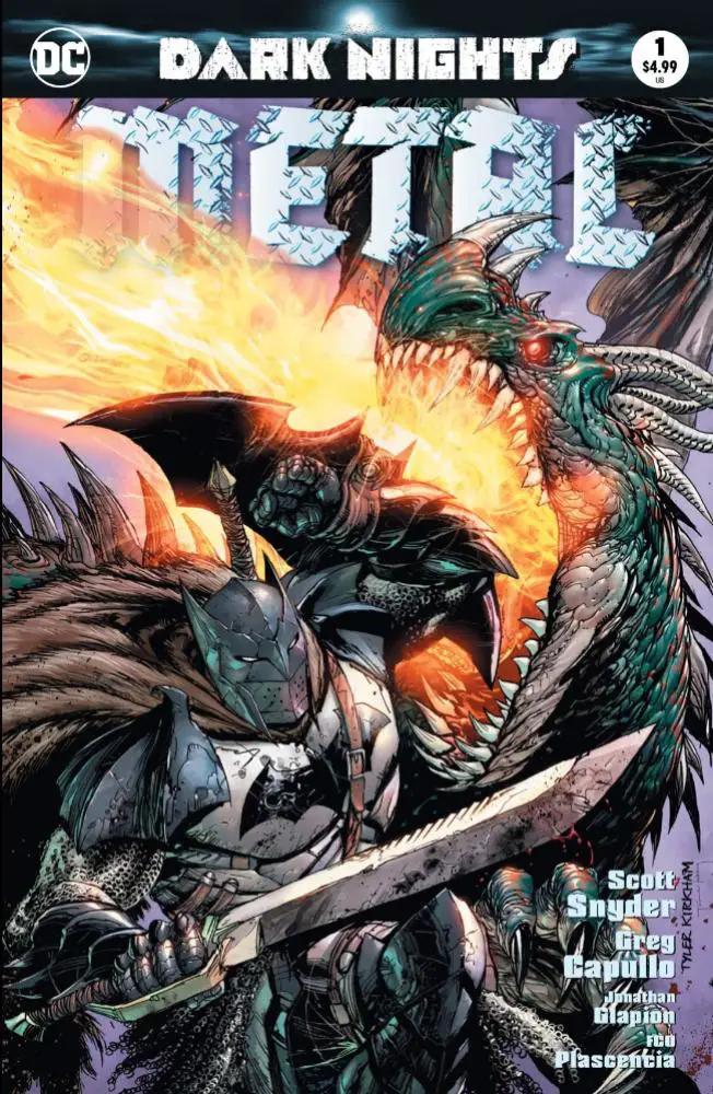 DARK NIGHTS METAL #1 (OF 6) UNKNOWN COMIC BOOKS EXCLUSIVE TYLER KIRKHAM CVR A 8/16/2017 by Unknown Comic Books