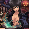 HARLEY QUINN X ELVIRA #2, RACHTA LIN VARIANT COVER B (CONNECTING COVER) by JAMS FORTRESS COMICS