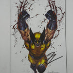 [Signed by Hickman] Wolverine: Revenge - Red Band #2 Virgin CON Unknown Comics Kirkham Exclusive Var Explicit Content [INST]