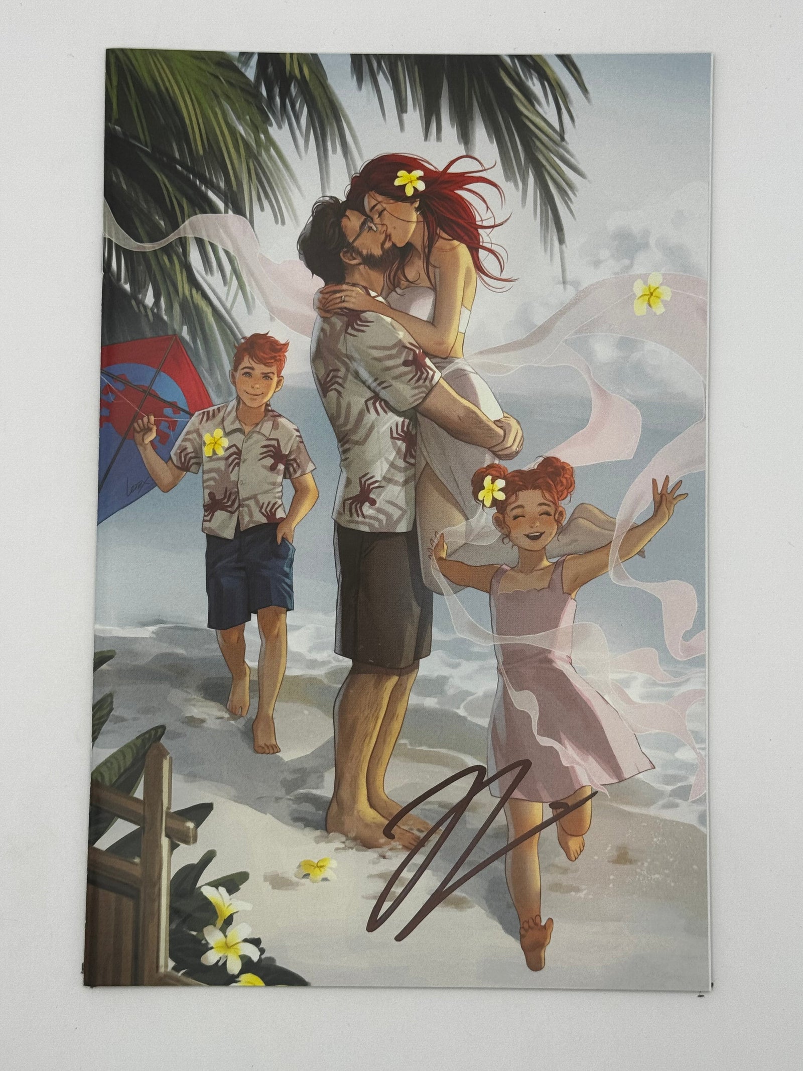 [Signed by Hickman] Ultimate Spider-Man #12 Virgin Unknown Comics Leirix Exclusive Var [INST]