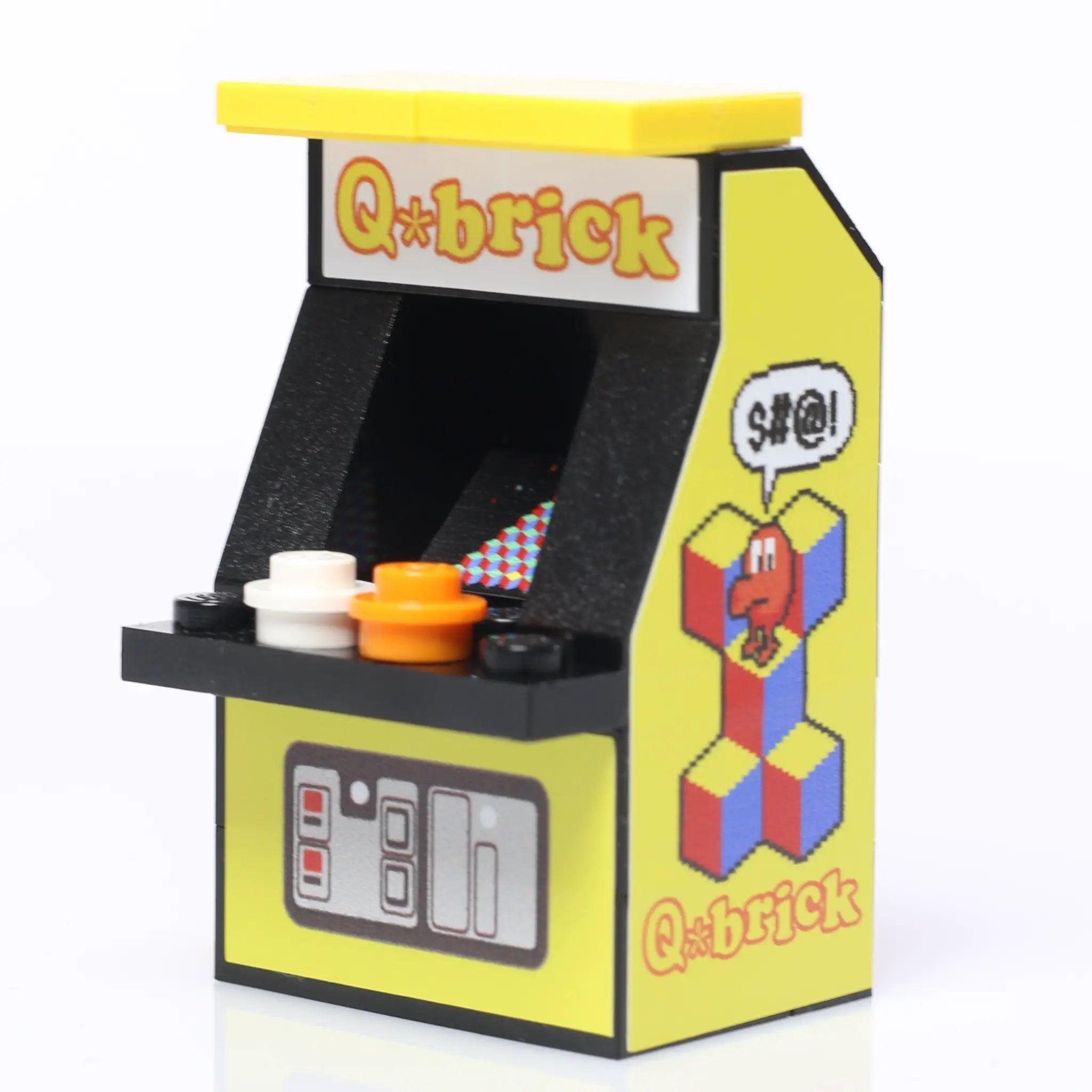 Q*Brick Classic Arcade Machine by B3 Customs