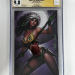 [Signed by Nathan Szerdy] Rogue The Savage Land #1 CGC 9.8 Yellow Label Szerdy Exclusive Virgin Var