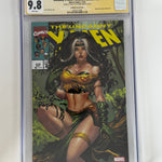 [Signed by Lenore Zann] Uncanny X-Men Facsimile Edition #274 9.8 CGC Yellow Label Kirkham Exclusive Var