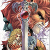 Comic book cover of THUNDERCATS #6 White Virgin Jams Fortress by Tyler Kirkham, SDCC exclusive, published by Jams Fortress Comics.