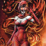 Virgin foil cover of Department of Truth #27 comic book by Jams Fortress Comics, featuring striking exclusive artwork.
