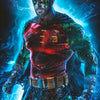JAMS Fortress Comics exclusive EMINEM: Minimal Infinity Blue comic book with vibrant cover art and detailed illustrations.