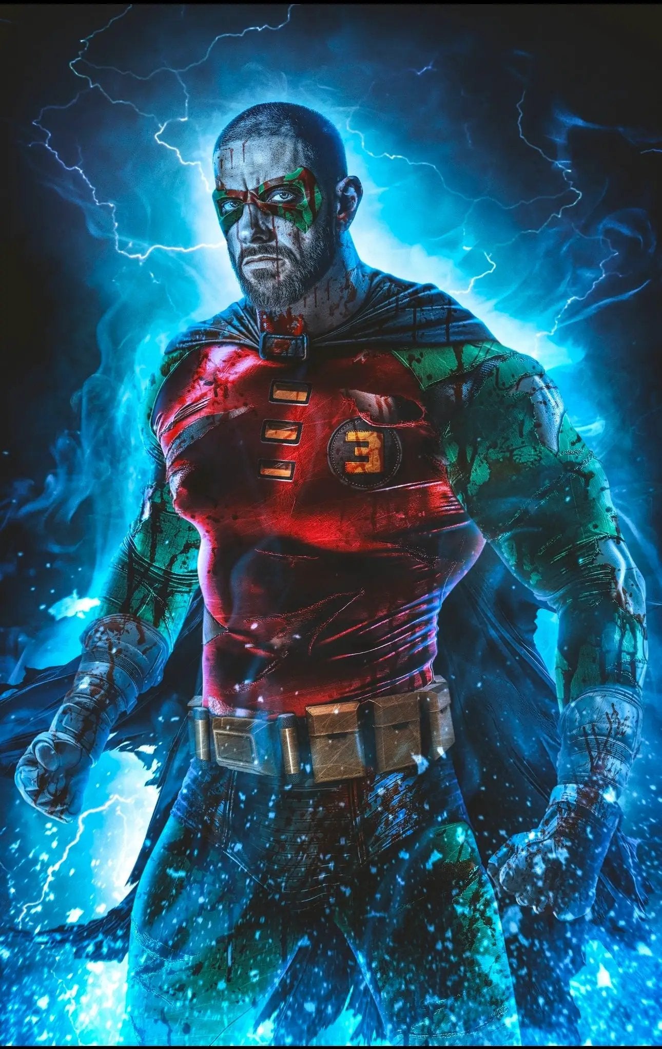 Comic book EMINEM: Virgin Infinity Blue UltraraW26 Variant by JAMS Fortress Comics, featuring vibrant cover art.