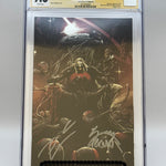 [SIGNED DONNY CATES | RYAN STEGMAN][FOIL] VENOM #3 UNKNOWN COMICS EXCLUSIVE FACSIMILE STEGMAN VIRGIN NYCC VAR [CGC 9.8 YELLOW LABEL][IN STOCK]