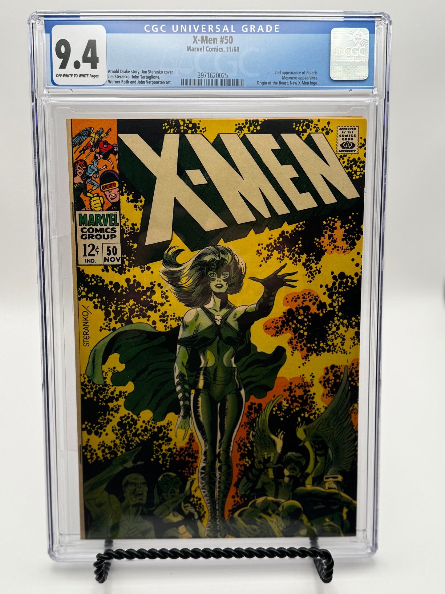 X-Men #50 CGC 9.4 Blue Label 1968 [IN STOCK]