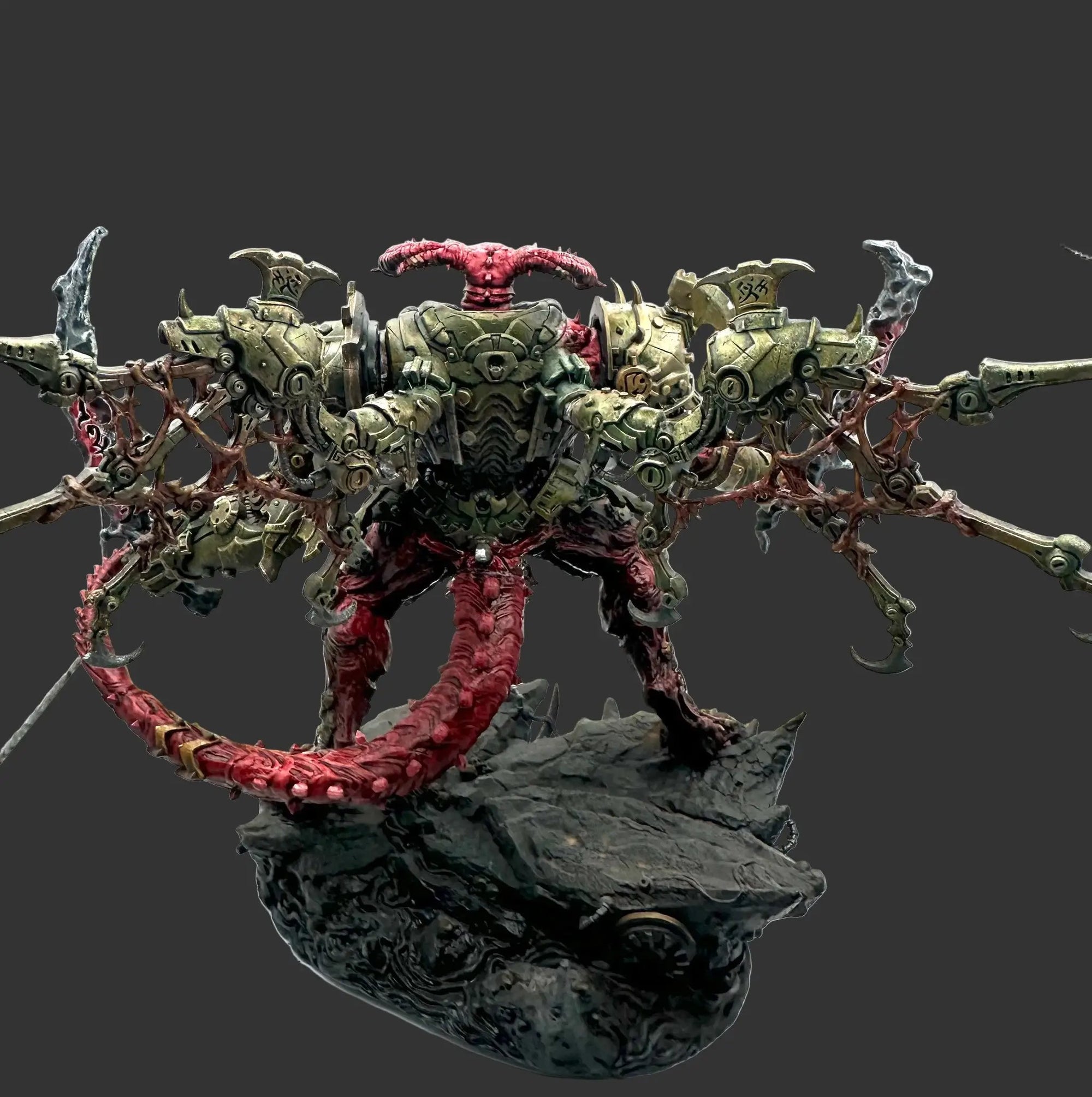 3D Printed Helljaw Prince by Archvillain Games by Last Hope Miniatures