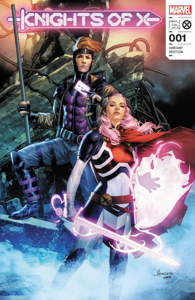 Knights Of X 1 Unknown Comics Jay Anacleto Exclusive Var (04/20/2022) by Unknown Comic Books