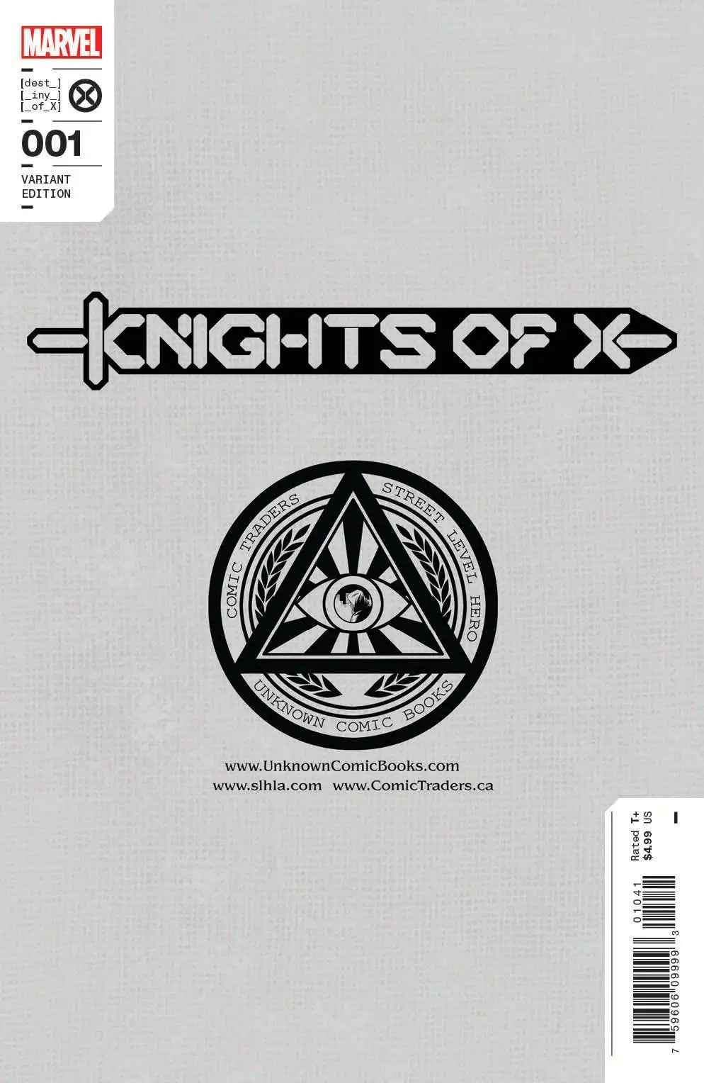 Knights Of X 1 Unknown Comics Jay Anacleto Exclusive Virgin Var (04/20/2022) by Unknown Comic Books