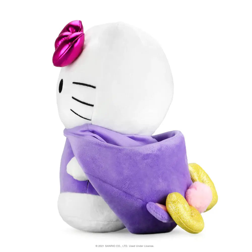 Kidrobot Hello Kitty Aries Zodiac plush with soft fabric and detailed star sign design, perfect for collectors and fans of the brand.