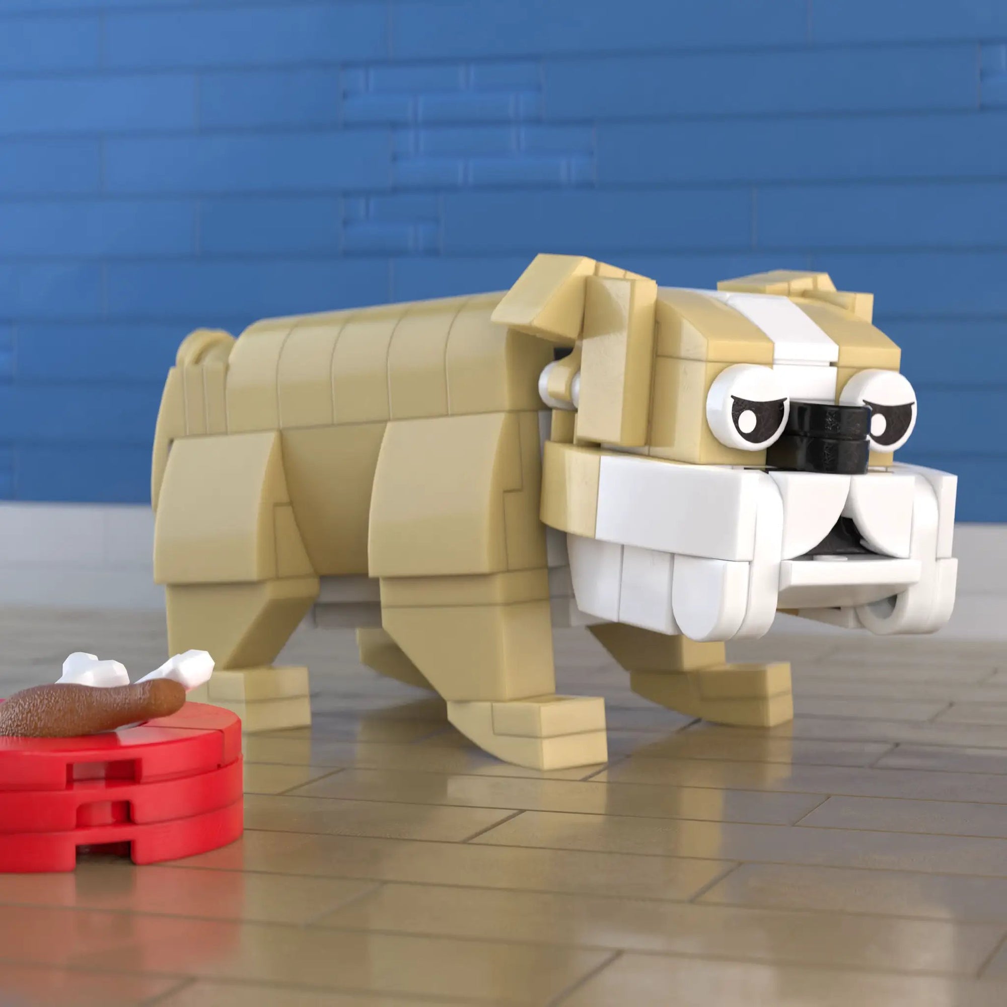 Bulldog - B3 Customs Building Set made using LEGO parts by B3 Customs
