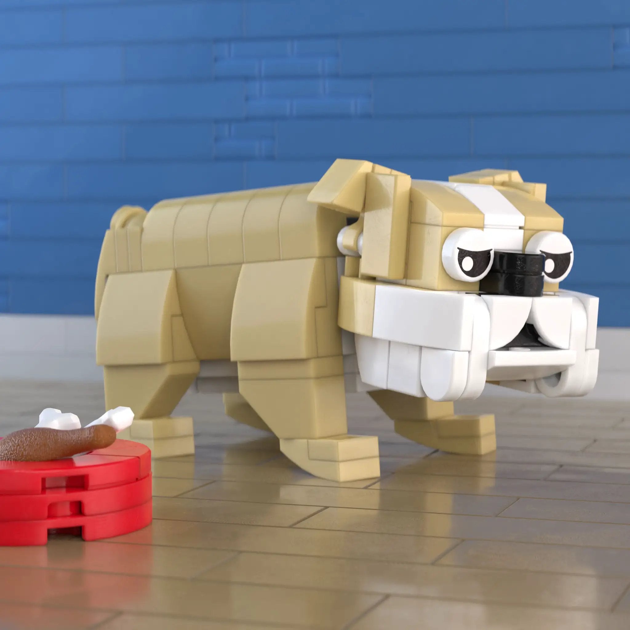 Bulldog - B3 Customs Building Set made using LEGO parts by B3 Customs