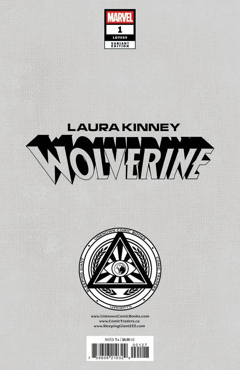 Laura Kinney: Wolverine #1 Unknown Comics Sabine Rich Exclusive Virgin Var (12/11/2024) by Unknown Comic Books