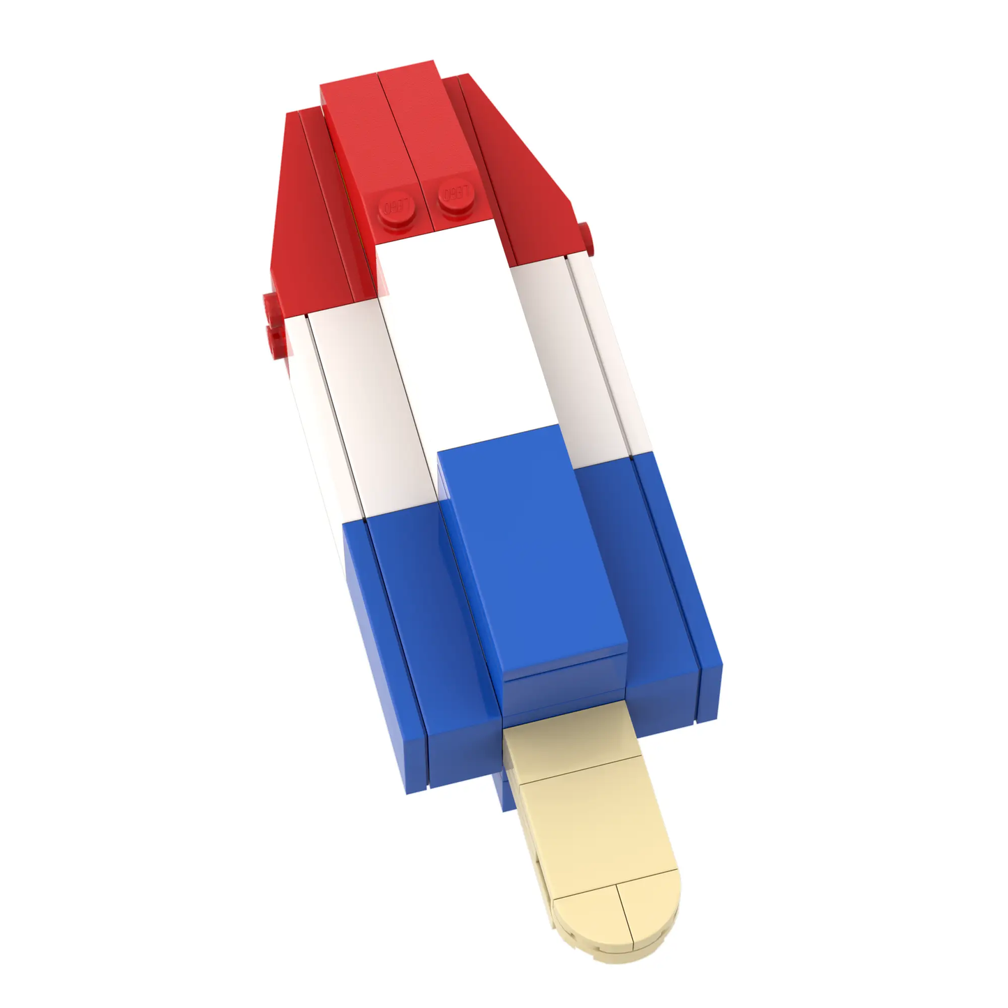 Liberty Popsicle (4th of July Fun!) Building Set by B3 Customs