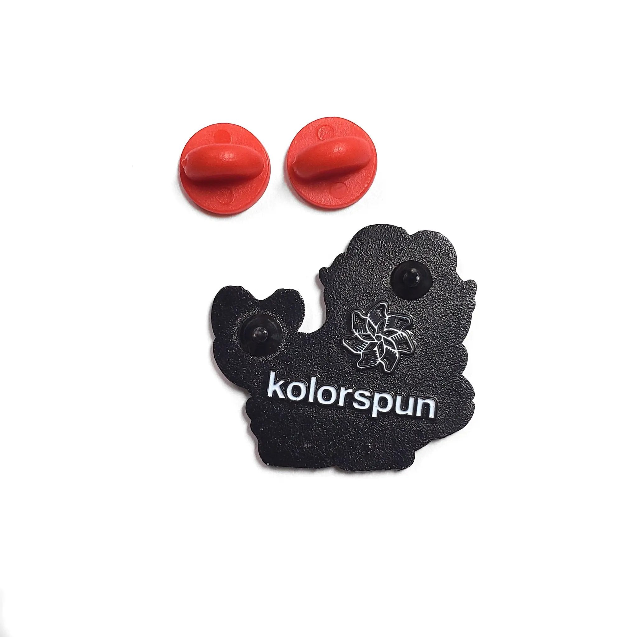 Lobster Dog Pin by Kolorspun