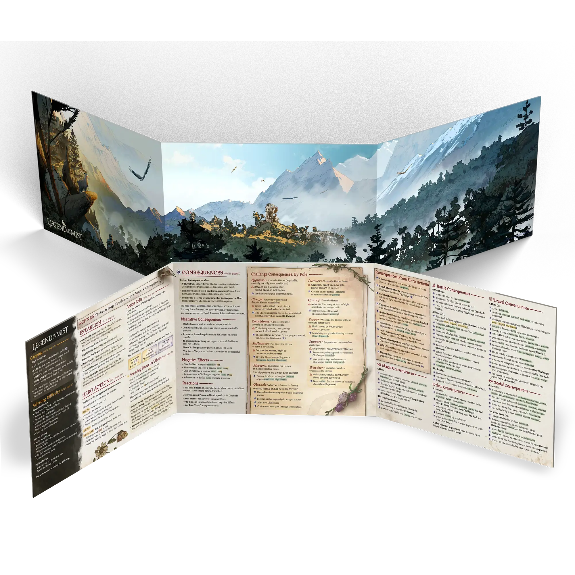 Narrator Screen - Legend in the Mist