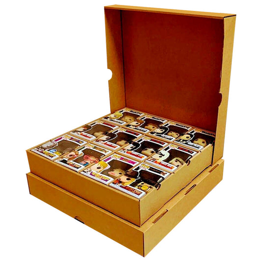 KUBBIE KASE (3x4) - Kubbie Economy & Kubbie Lid Combo for Funko Pops, Perfect for Conventions (Cardboard)