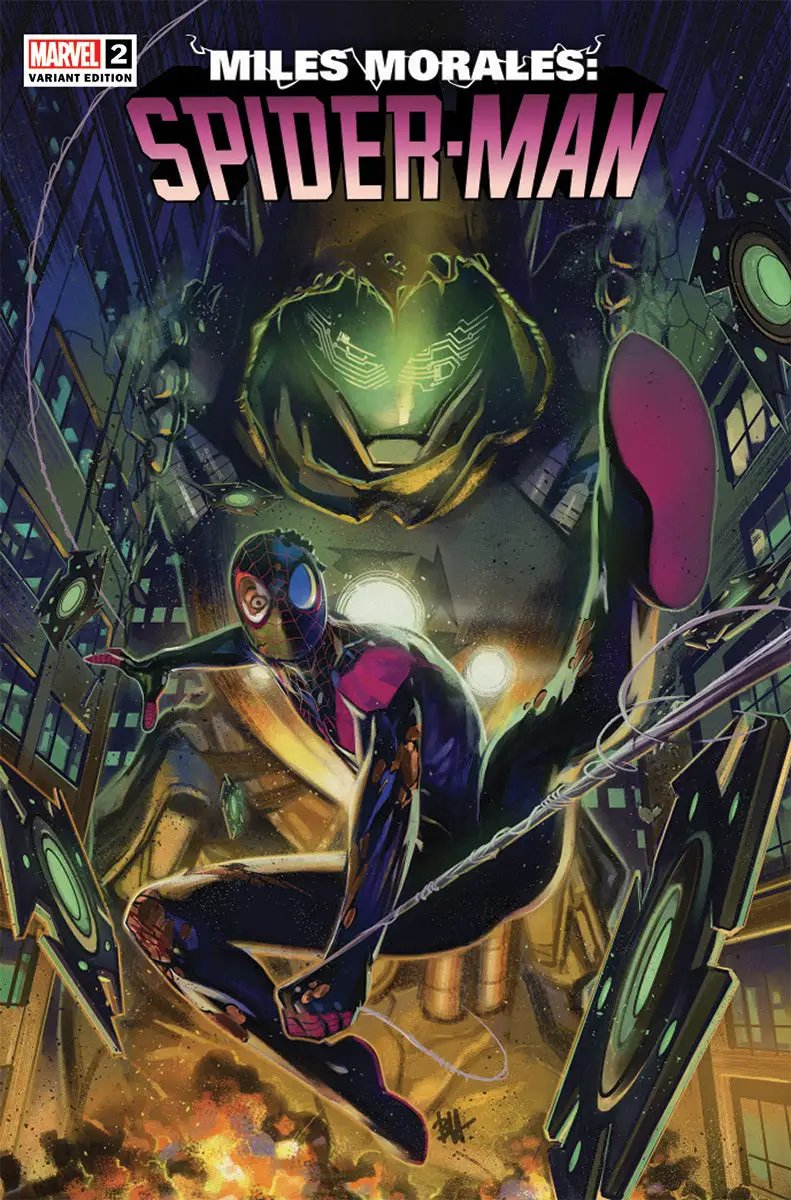 Miles Morales: Spider-Man #2 Unknown Comics Ben Harvey Exclusive Var (01/11/2023) by Unknown Comic Books