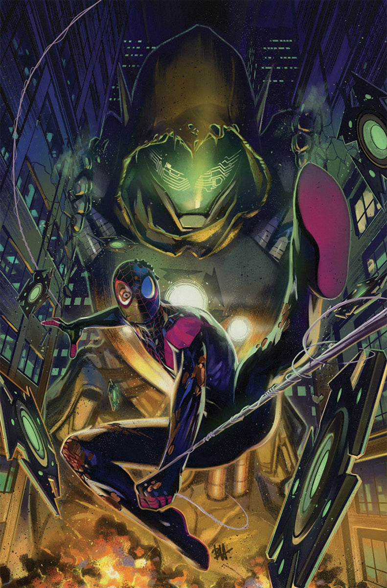 Miles Morales: Spider-Man #2 Unknown Comics Ben Harvey Exclusive Virgin Var (01/11/2023) by Unknown Comic Books
