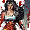 [FOIL] ABSOLUTE WONDER WOMAN #23 TYLER KIRKHAM BATTLE DAMAGED EXCLUSIVE VIRGIN VAR (08/26/2026)