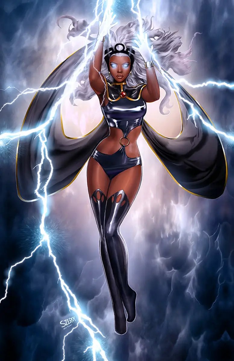 STORM #2 UNKNOWN COMICS NATHAN SZERDY EXCLUSIVE VIRGIN VAR (11/20/2024) by Unknown Comic Books