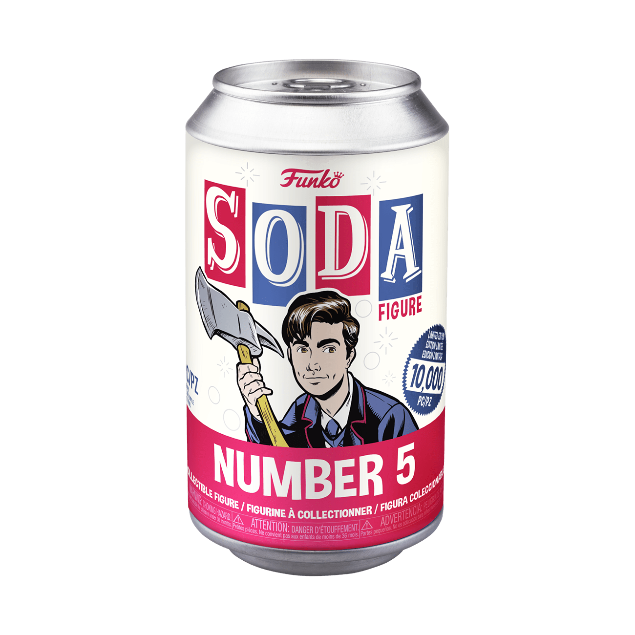 Vinyl SODA: Umbrella Academy - Number 5 by THE MIGHTY HOBBY SHOP