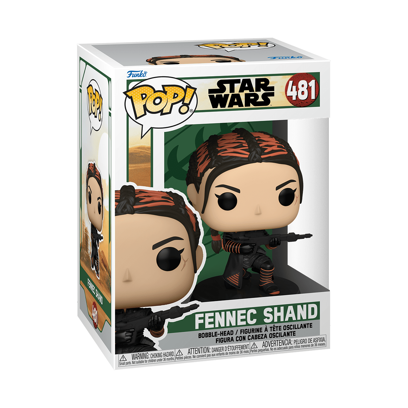 POP! Star Wars: Book of Bobba Fett - Fennec Shand by THE MIGHTY HOBBY SHOP