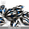 Mind Cage Blue - Metal Dice Set (Gift Box) by DNDDICE.COM
