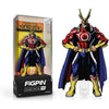 My Hero Academia Silver Age All Might FiGPiN enamel pin, featuring detailed All Might character in silver, collectible superhero accessory