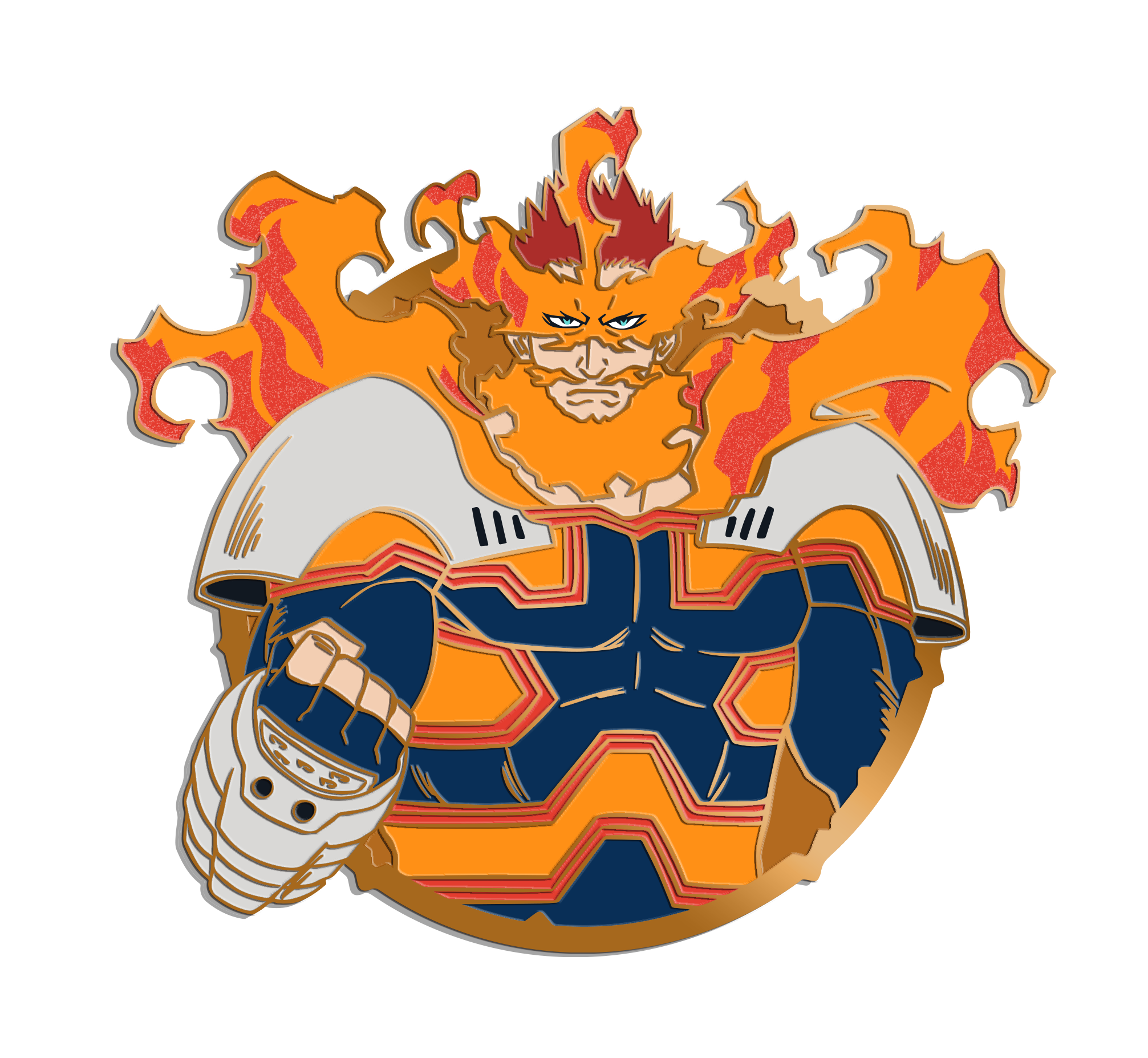 Endeavor Pin by THE MIGHTY HOBBY SHOP