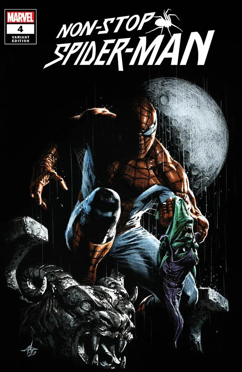 Non-Stop Spider-Man #4 Unknown Comics Gabriele Dell'Otto Exclusive Var (07/28/2021) (08/25/2021) by Unknown Comic Books