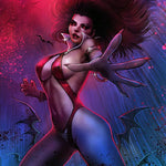 VAMPIRELLA DEAD FLOWERS #1 UNKNOWN COMICS ZHUO | SZERDY EXCLUSIVE NYCC BLOODY VIRGIN VAR (10/25/2023) by Unknown Comic Books