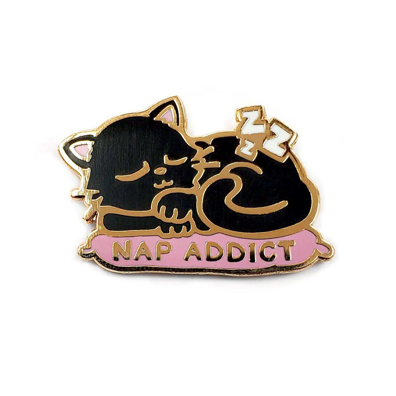 Nap Addict Pin by Kolorspun