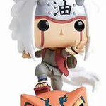 Jiraiya on Toad collectible figure from THE MIGHTY HOBBY SHOP, detailed anime character with dynamic pose and vibrant colors.