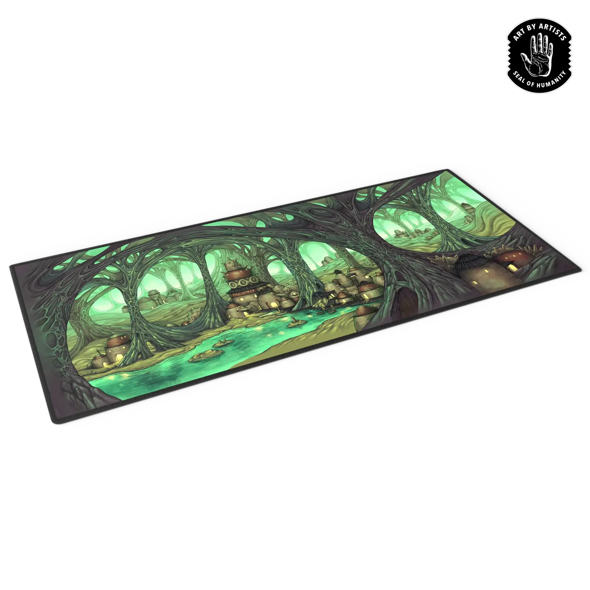 Detailed image of The Caverns from Curator™ Arcane Landscapes set by THE MIGHTY HOBBY SHOP, featuring fantasy cavern terrain and mystical features.